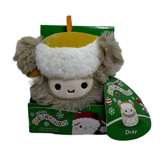 Squishmallows Original Ornament Yeti Dray Christmas Holiday Collectible - Picture 1 of 2